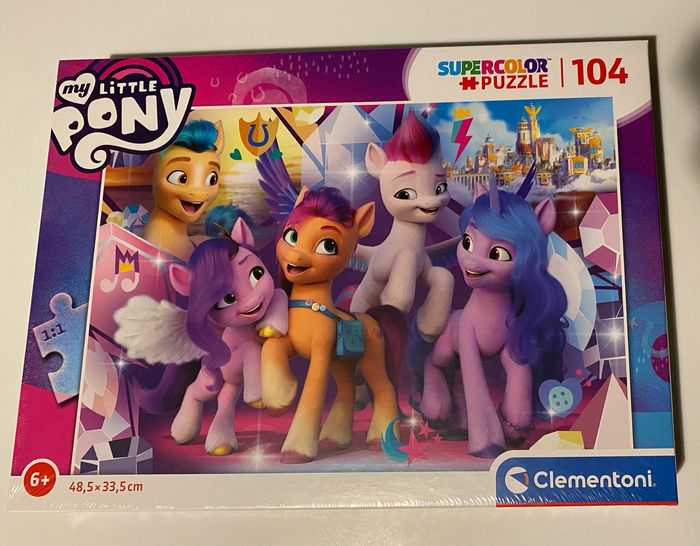 Puzzle Little Pony 104 pieces état neuf