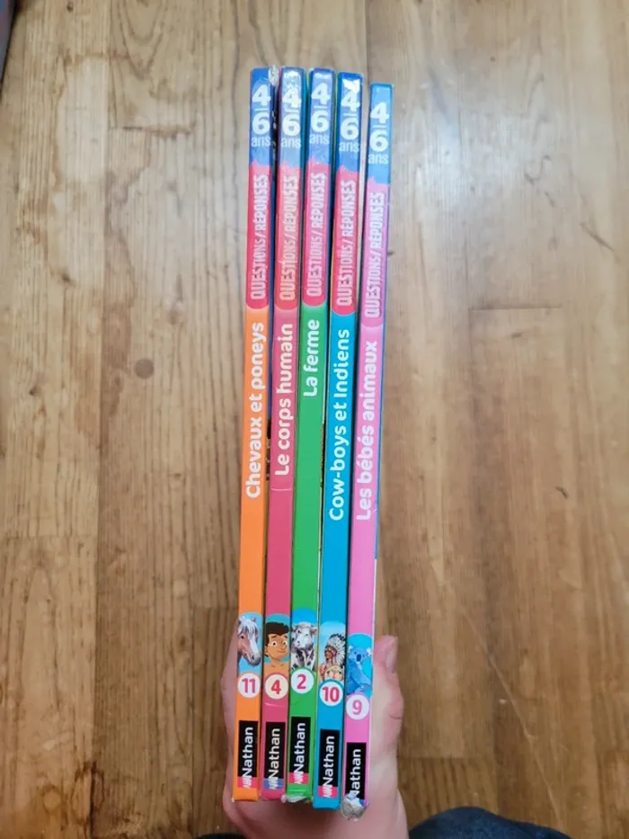 Lot 5 livres de la série "questions réponses" - photo numéro 2