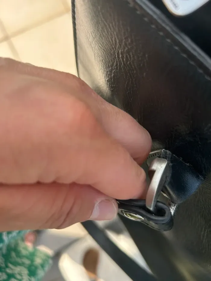Sac de cours en cuir - photo numéro 15