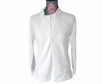 Polaire blanc M