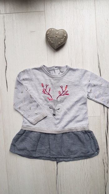 Robe cerf catimini fille 12mois
