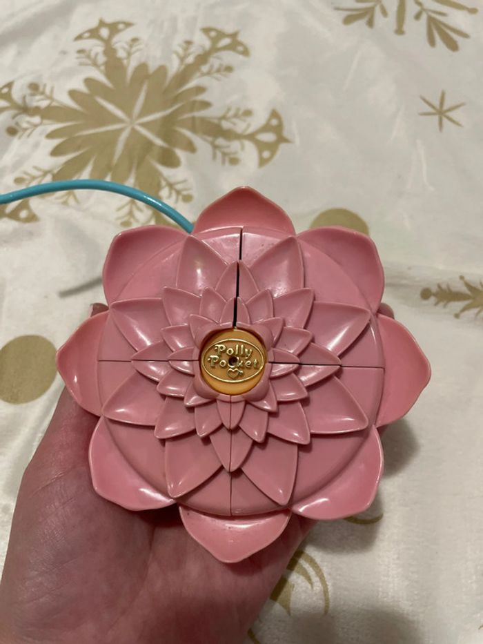 Polly Pocket vintage année 90 nénuphar rose - photo numéro 3