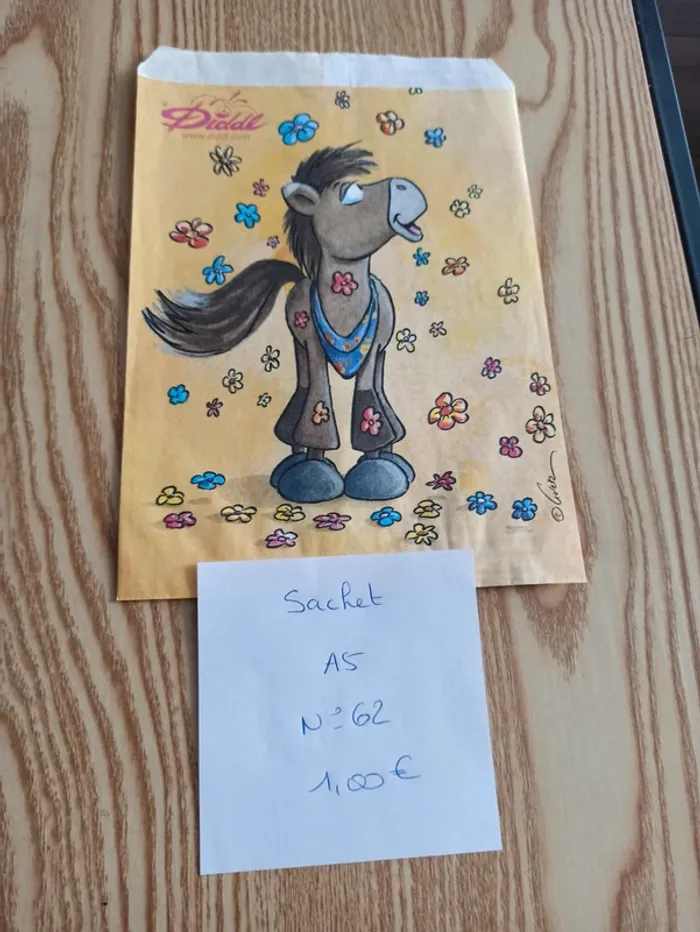 Sachet en papier Diddl A5 62 1,00€