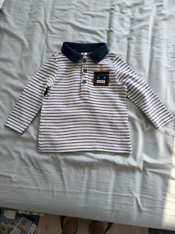 Polo manches longues