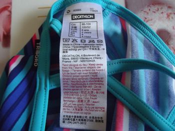 Maillot de bain Decathlon