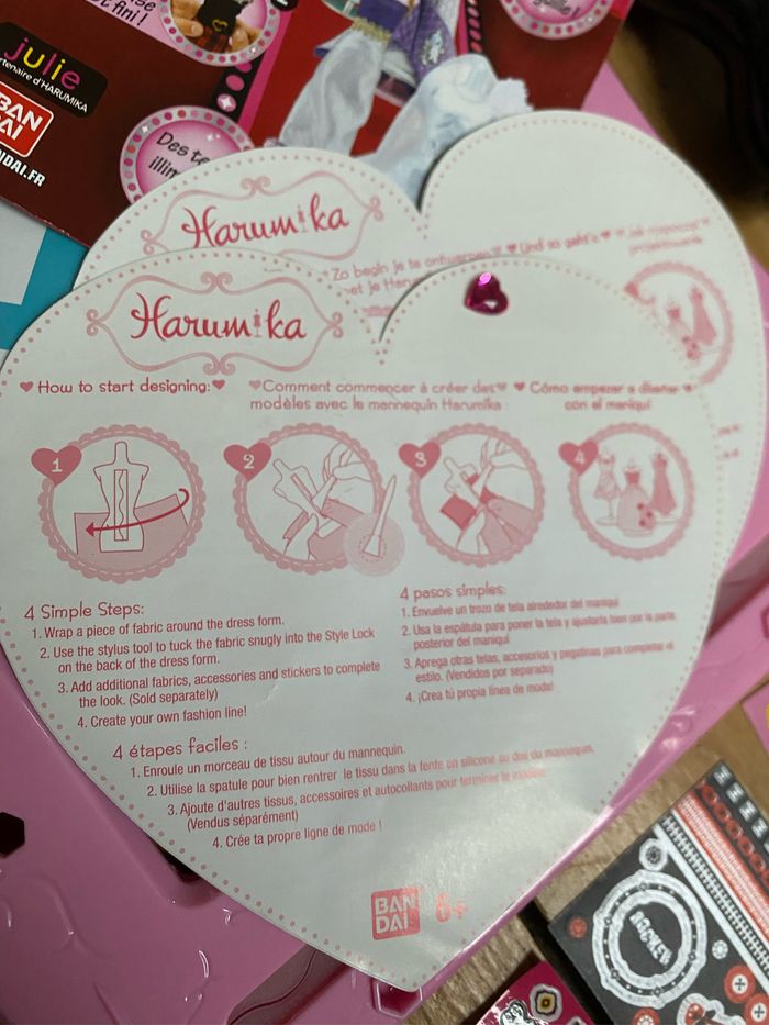 Très gros lot Harumika pour devenir créatrice de mode Bandai dès 6 ans - photo numéro 4