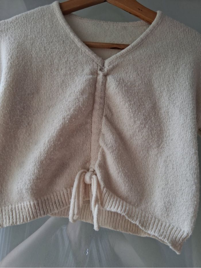Pull écru - photo numéro 2