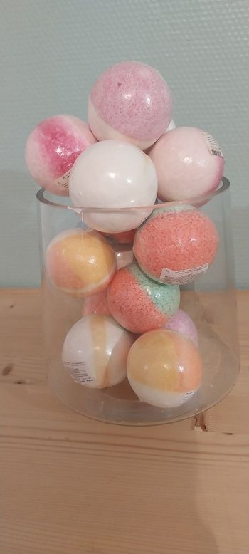 Bombes de bain effervescentes 