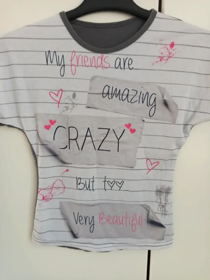 Tee shirt fille