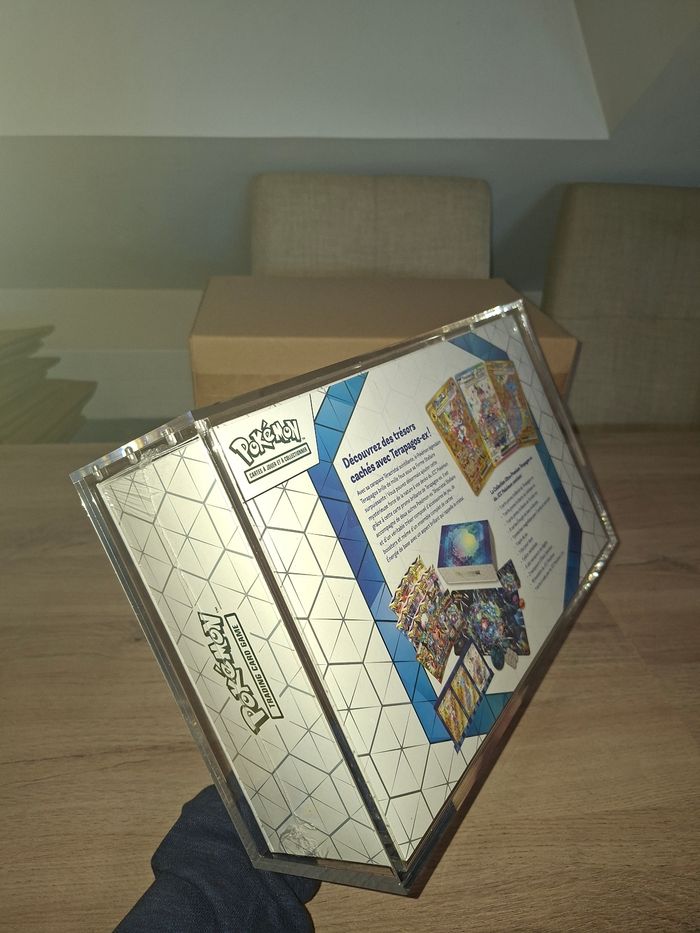 Lot de 2 acryliques ultra premium terapagos Pokémon aimantée épaisse 8mm aimants puissant - photo numéro 3