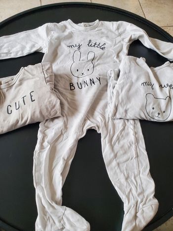 Lot 3 pyjamas été 18 mois