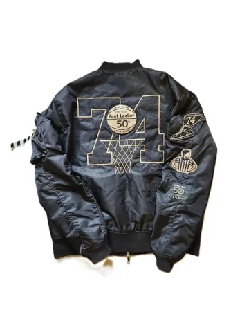 Blouson Aviator Foot Locker – Édition Limitée 50ᵉ Anniversaire – Taille L – Comme Neuf