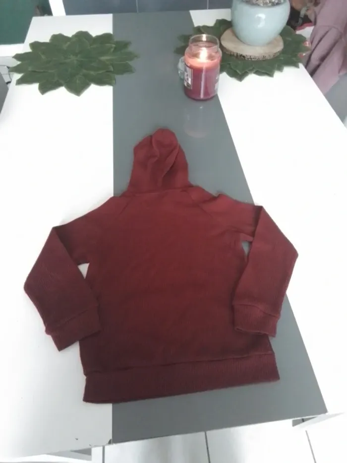 Sweat-shirt rouge seine 5 ans - photo numéro 2