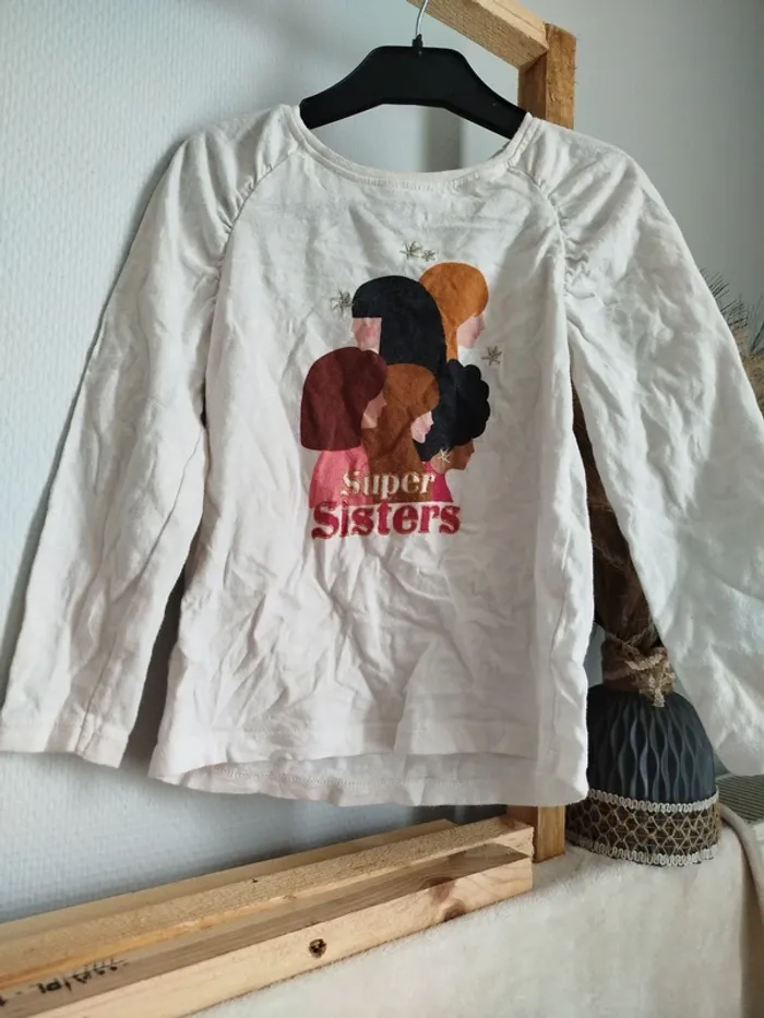 T-shirt manche longue Tape à l'oeil 6 ans