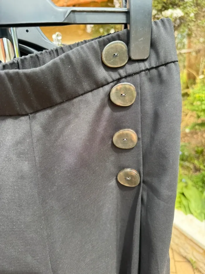 Pantalon fluide noir Zara - photo numéro 2