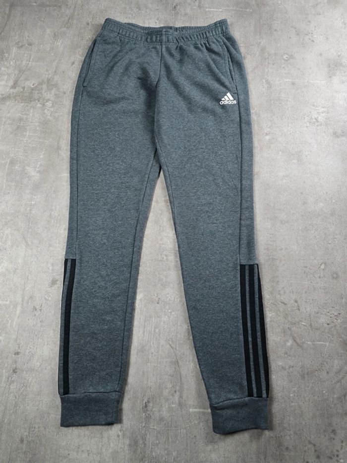 Pantalon jogging Adidas sportwear gris taille S - photo numéro 3