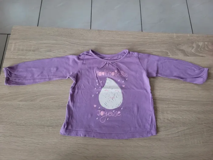 Lot de 4 tee-shirts fille en 18 mois - photo numéro 13