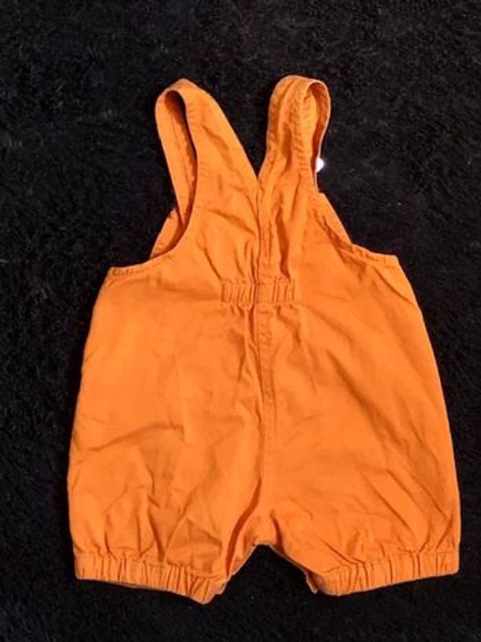 Ensemble Salopette short et tee shirt Kimbaloo 6 mois - photo numéro 3