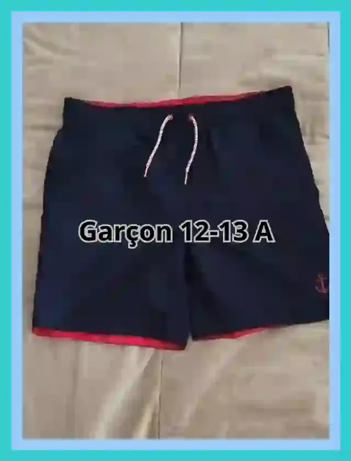 Short de plage Rebel Primark marine garçon 12 à 13 ans - photo numéro 5