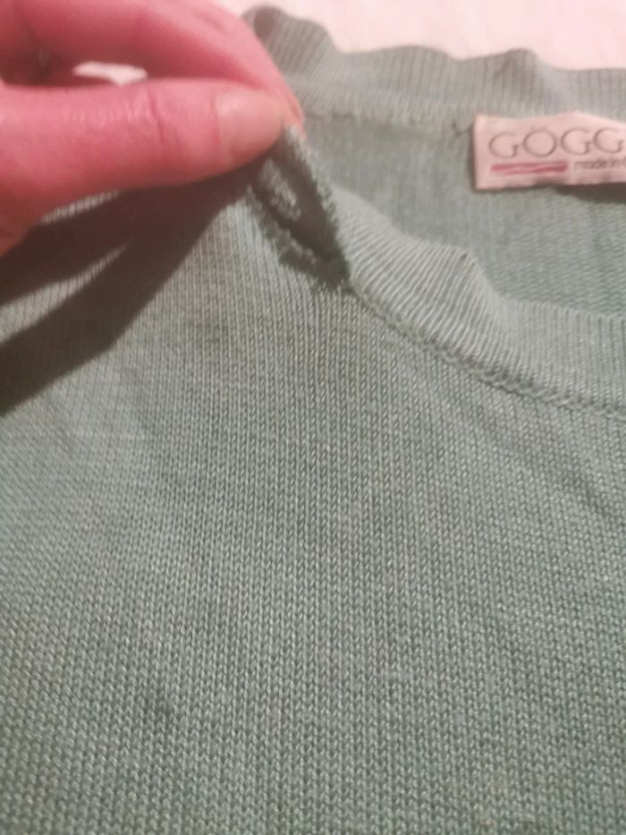 Pull vert - photo numéro 2