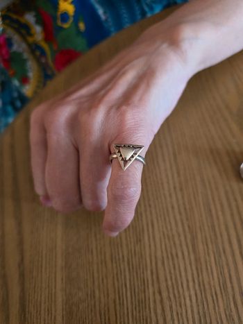 Bague argent taille 52