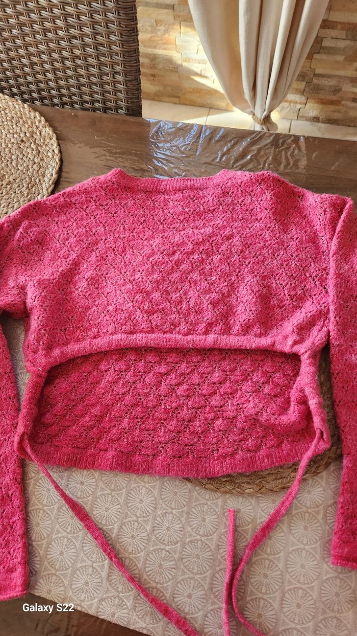 Pull rose zara - photo numéro 2