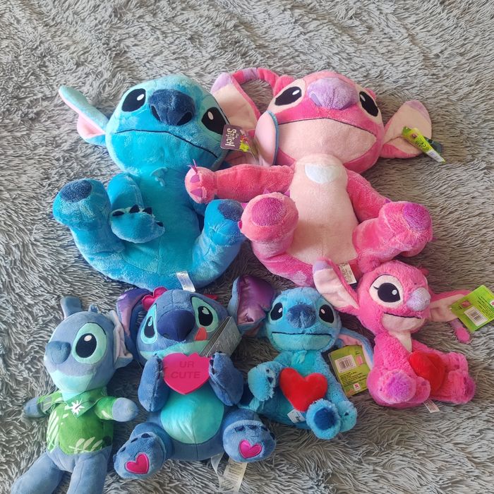 Lot peluches stitch