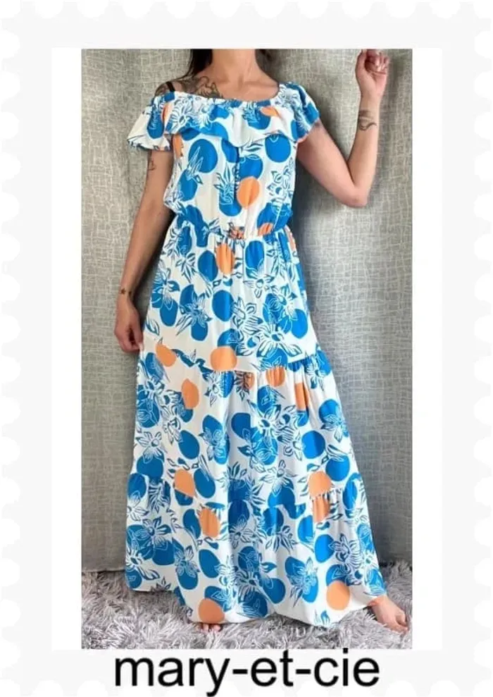 SOLDE - Robe longue bohème taille M - milankiss - photo numéro 2