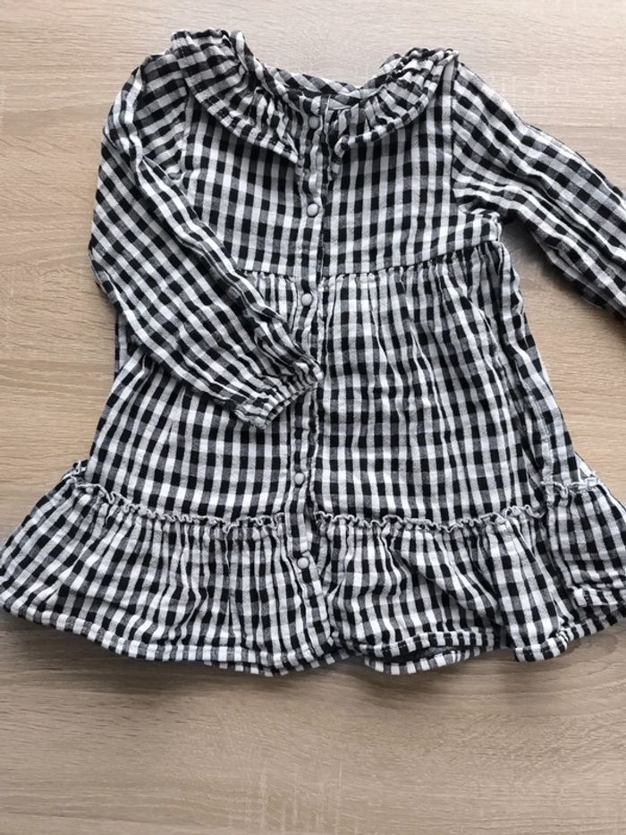 Robe à carreaux zara 2-3 ans