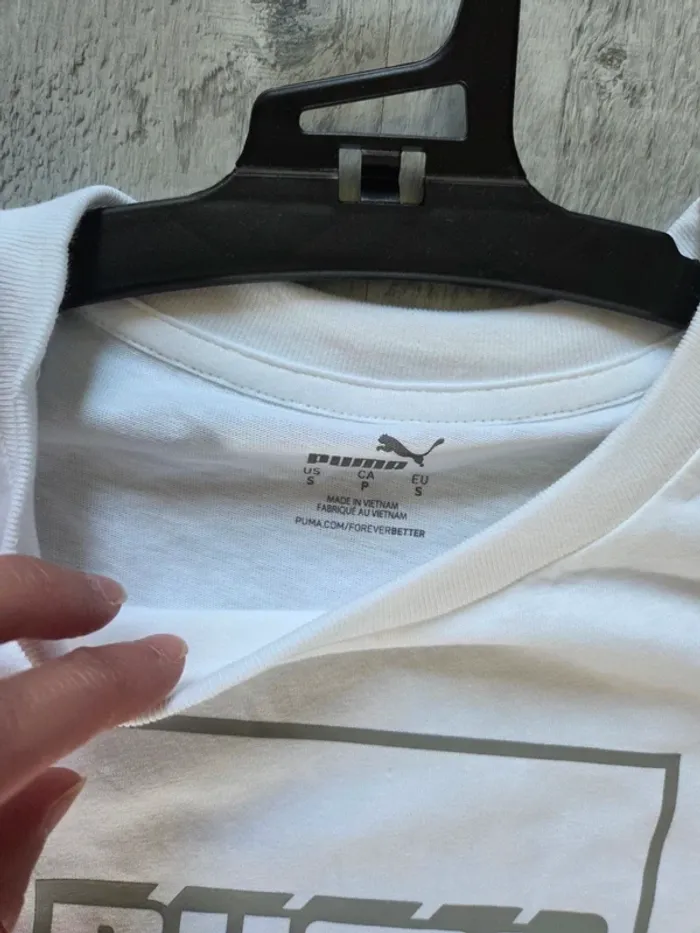Tee shirt puma blanc - photo numéro 2