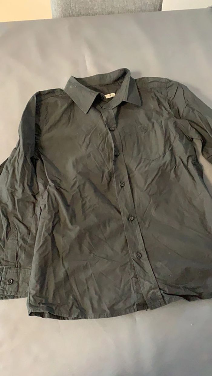 Chemise noire Tape à l’œil 10 ans