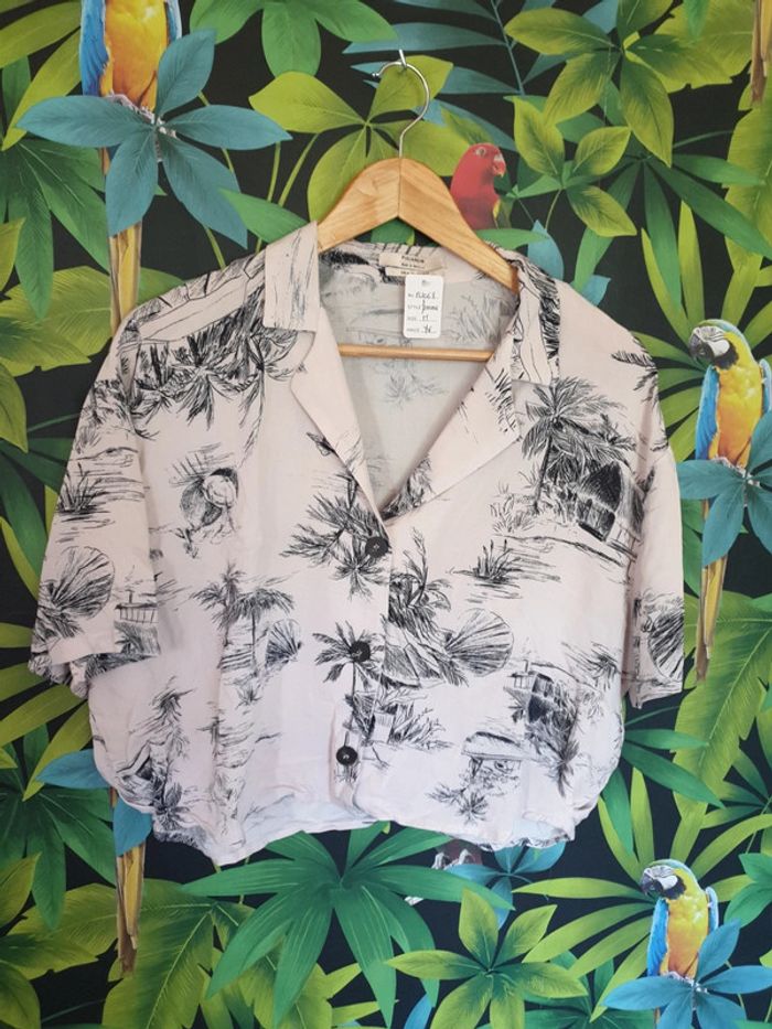 Chemisette thème des îles