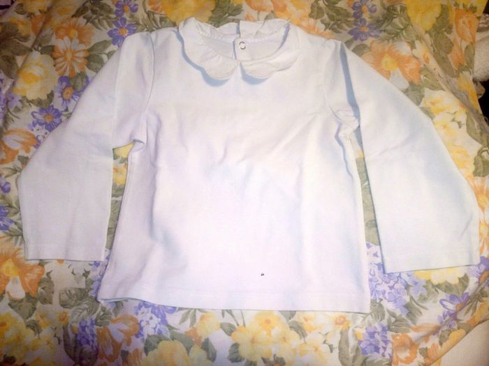 Tshirt bébé fille manches longues 24 mois jacadi - photo numéro 7