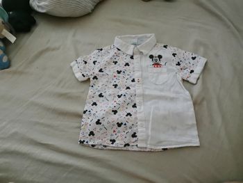 Chemise mickey 9mois