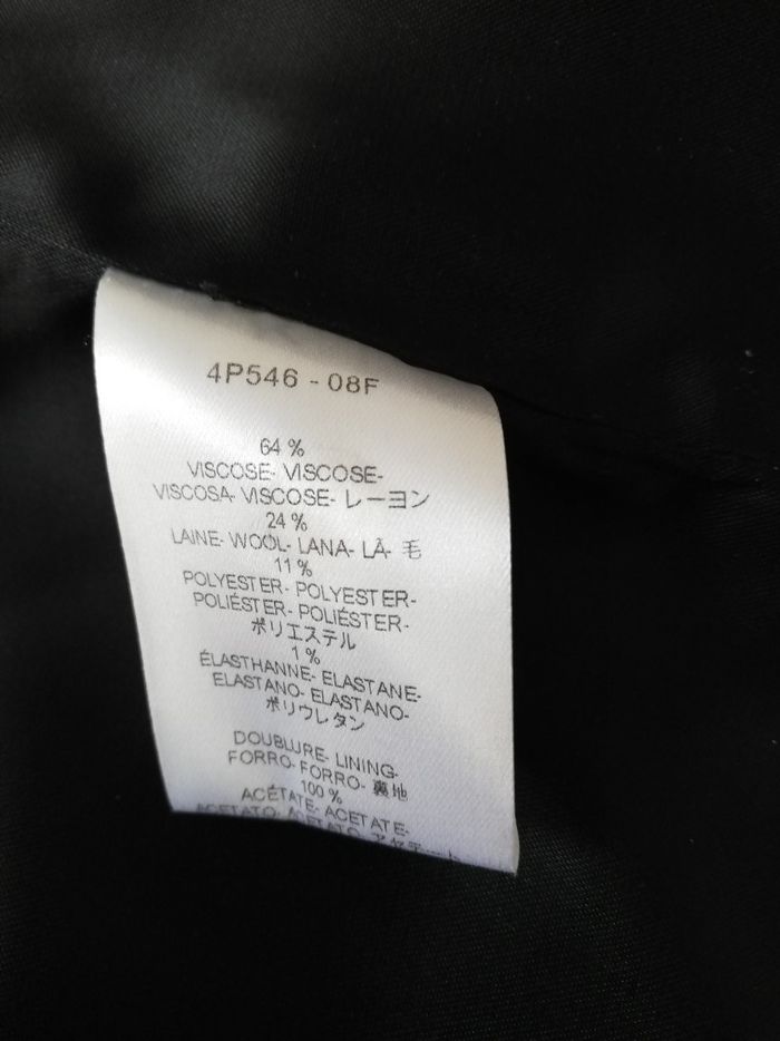 Veste femme gris foncé, 38, CAROLL, en très bon état - photo numéro 9