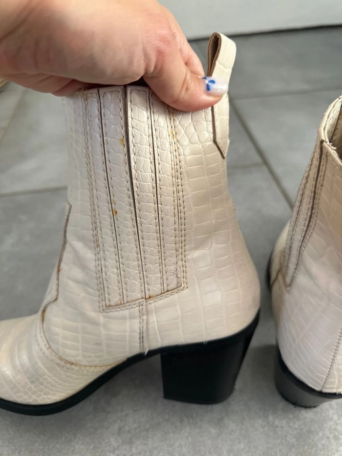 Bottine blanche - photo numéro 9