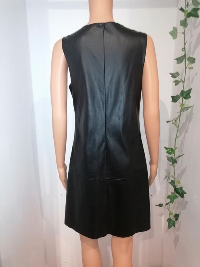 Robe noir Camaïeu polyester enduit 38 - photo numéro 8