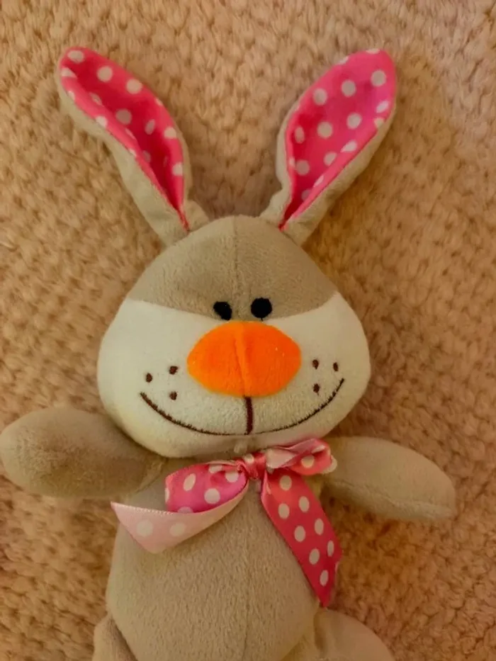 Peluche lapin - photo numéro 2
