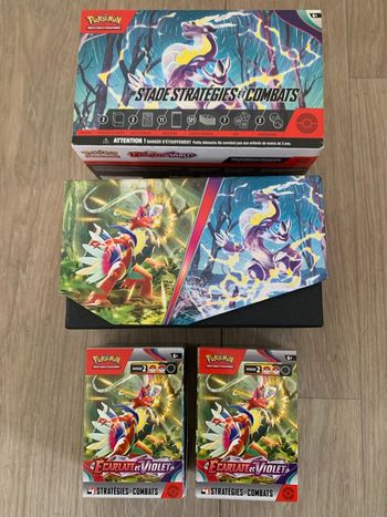 Coffret Pokémon – Stade Stratégies et Combats EV1 Écarlate et Violet (vide)