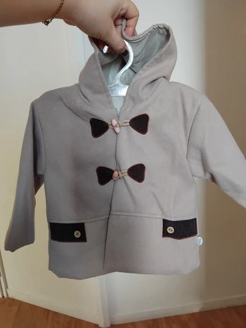 Manteau fille 6 mois fruit de ma passion