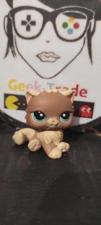 Littlest Petshop LPS Pet Cat Chat Persan Persian 1063 Authentic Authentique