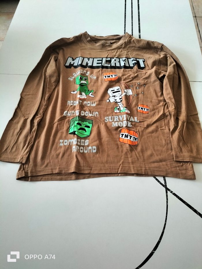 Garçon 13 ans 🩵 T-shirt Minecraft