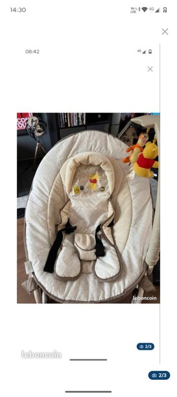 Transat bébé Winnie l'ourson