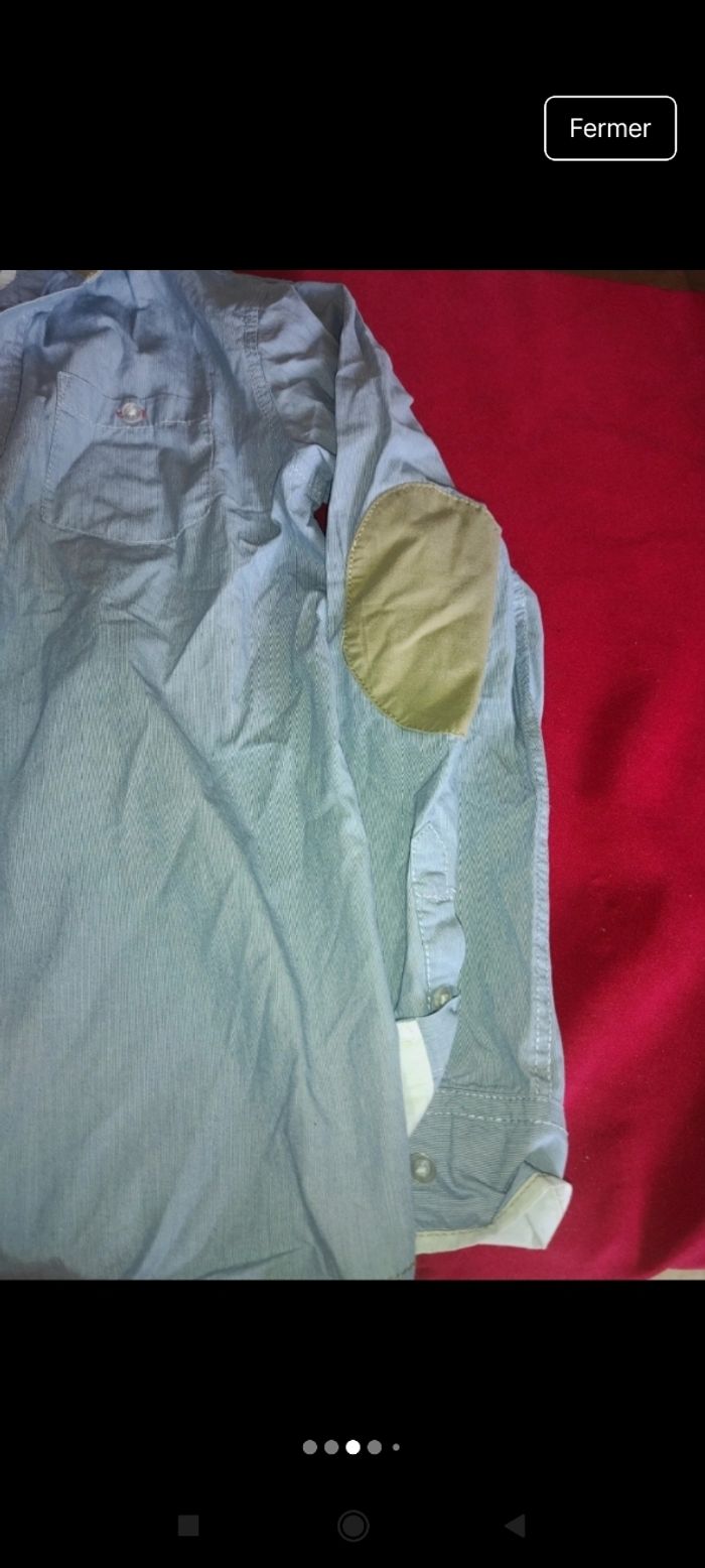 Très belle chemise garçon e59 - photo numéro 3