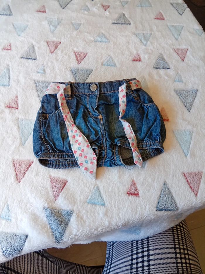 Short en jean