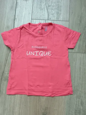 T-shirt exemplaire unique 2 ans