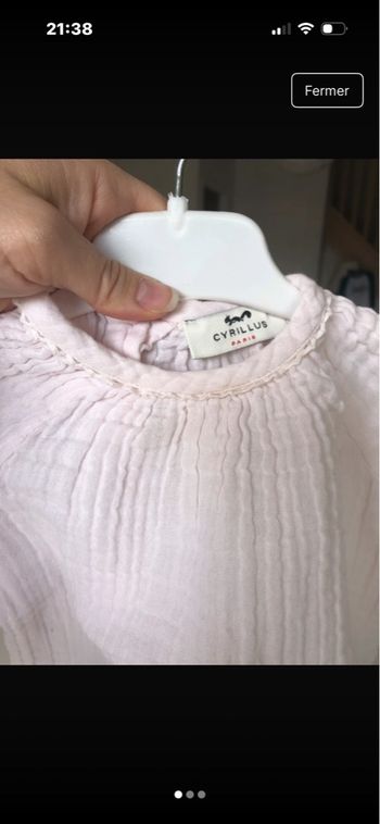 Blouse gaze de coton Cyrillus