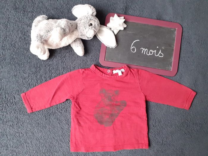 Tee-shirt manches longues 6 mois