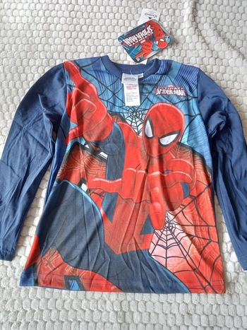 T shirt 6 ans spiderman Marvel