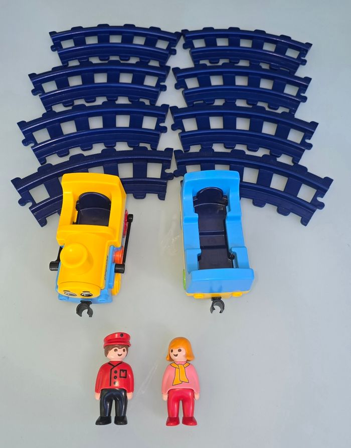 123 playmobil train 6760 complet - photo numéro 3